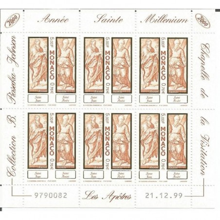 Monaco feuille du N° 2233 Neuf **