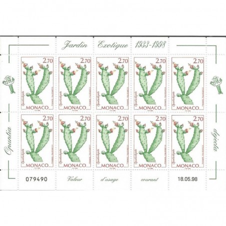 Monaco feuille du N° 2164 Neuf **