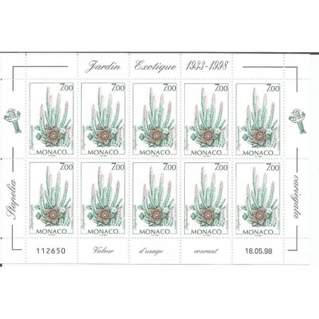 Monaco feuille du N° 2167 Neuf **