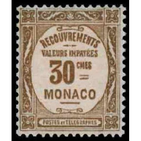 Monaco TA Neuf ** N° 0015