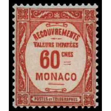 Monaco TA Neuf ** N° 0016