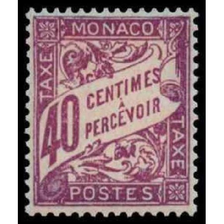 Monaco TA Neuf ** N° 0019