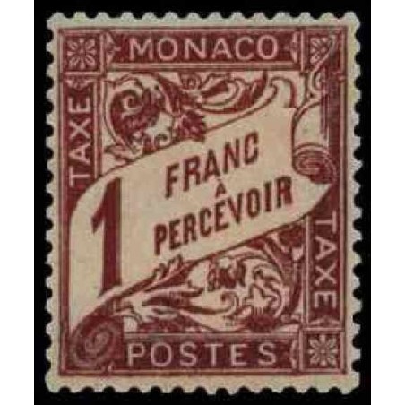 Monaco TA Neuf ** N° 0023