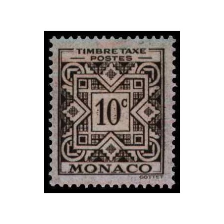 Monaco TA Neuf ** N° 0029