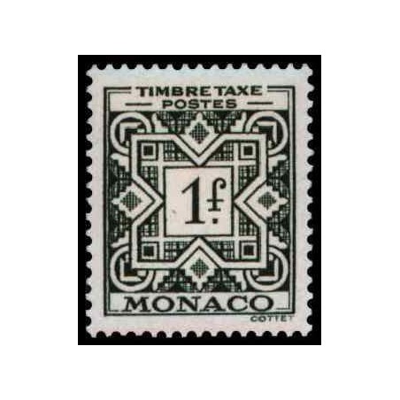 Monaco TA Neuf ** N° 0032