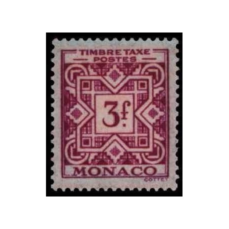 Monaco TA N° 0034  N **