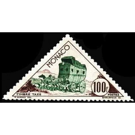 Monaco TA Neuf ** N° 0054