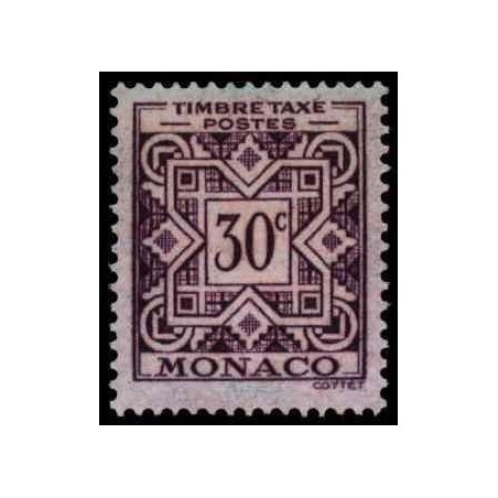 Monaco TA Neuf * N° 0030