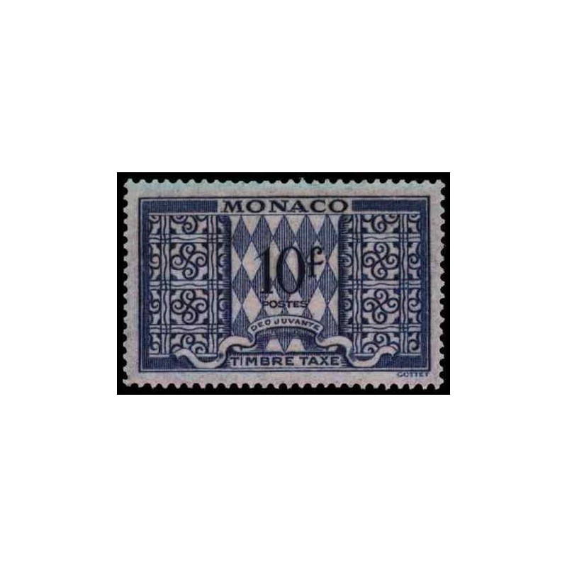 Monaco TA Neuf * N° 0037