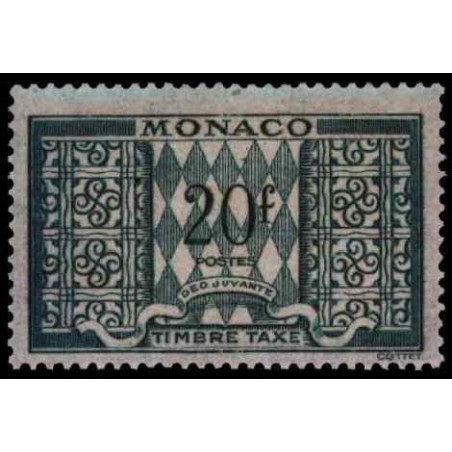 Monaco TA Neuf * N° 0038