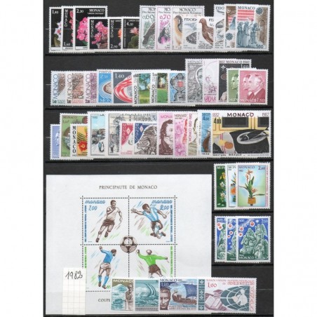 Annee complete Monaco 1982