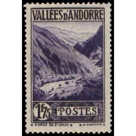 ANDORRE N ** N° 0040A