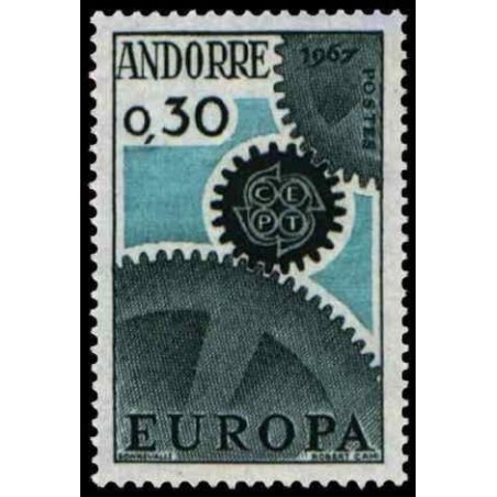 Timbre Poste Europa ANDORRE N° 0179 N ** philatelie foxtimbre