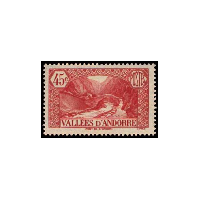 ANDORRE Obl N° 0034