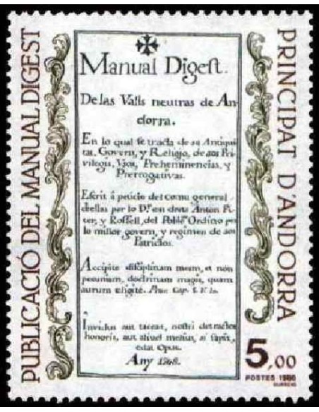 ANDORRE Obl N° 0352