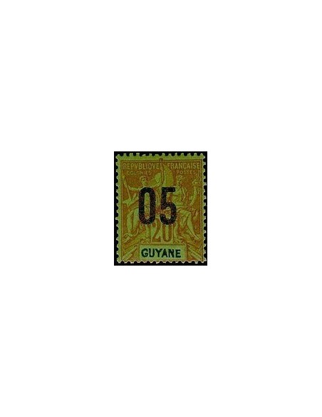 Guyane N° 068 Obli