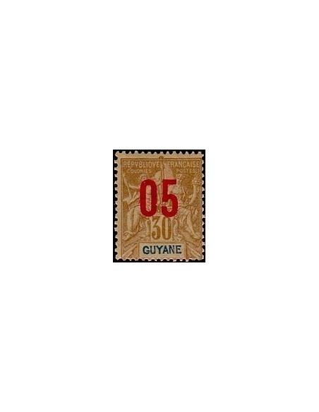 Guyane N° 070 Obli