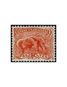 Guyane N° 077 Obli