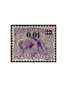 Guyane N° 091 Obli