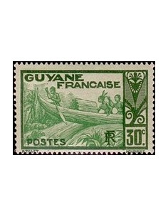 Guyane N° 117 Obli