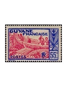 Guyane N° 120A Obli