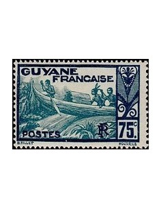 Guyane N° 122 Obli
