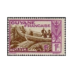 Guyane N° 124 Obli