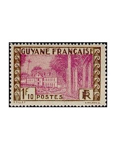 Guyane N° 126 Obli
