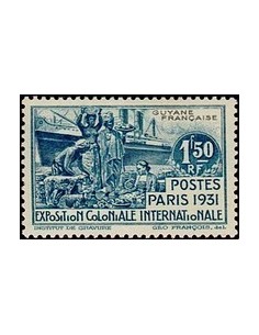 Guyane N° 136 Obli
