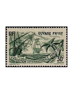 Guyane N° 144 Obli