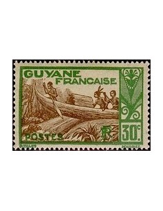 Guyane N° 158 Obli