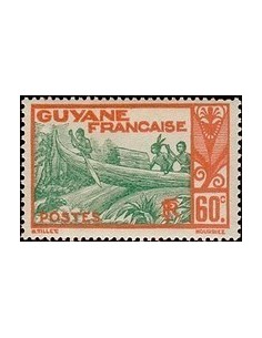 Guyane N° 160 Obli