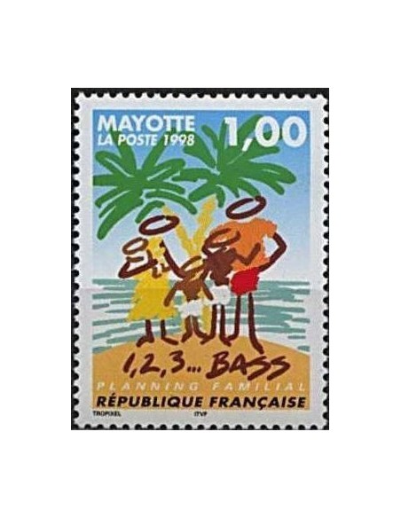 Mayotte N° 054 Neuf **