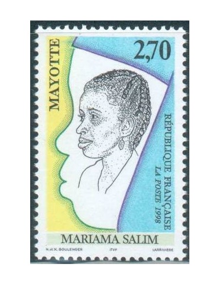 Mayotte N° 058 Neuf **