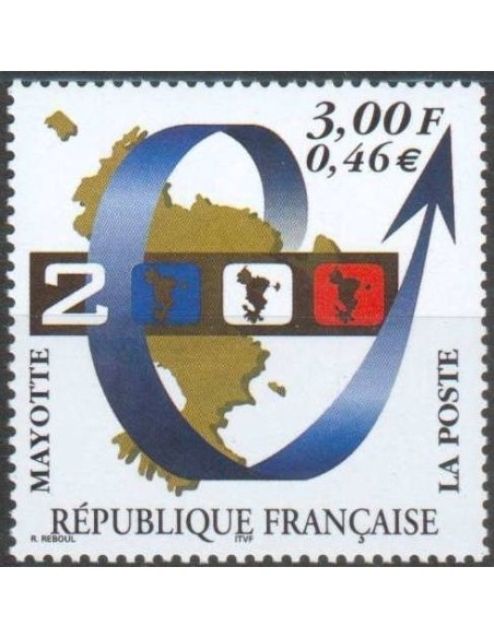 Mayotte N° 080 Neuf **
