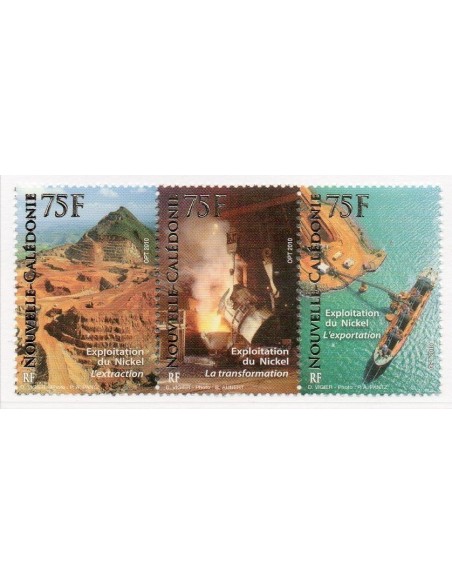 Nouv Cal N° 1107/1109 N**