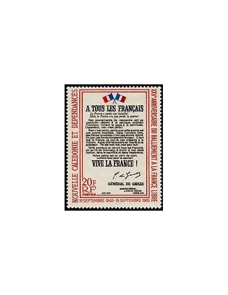 Nouv Cal N° 326 N *