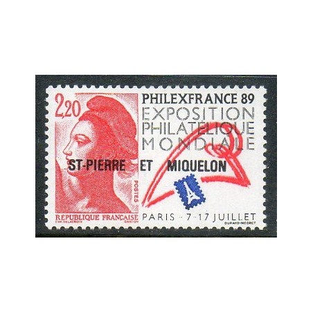 ST Pierre & Miquelon N° 0489 Neuf **