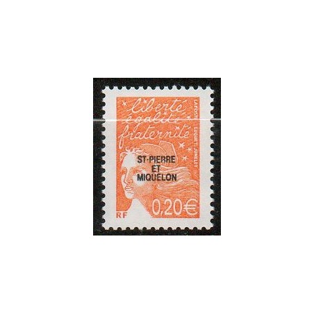 ST Pierre & Miquelon N° 0762 Neuf **
