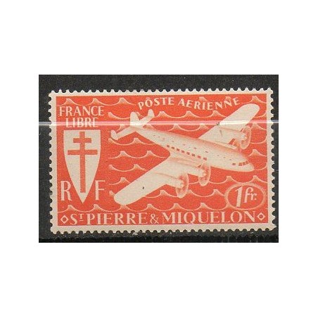 ST Pierre & Miquelon PA N° 0004 Neuf **