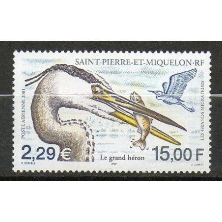 ST Pierre & Miquelon PA N° 0081 Neuf **