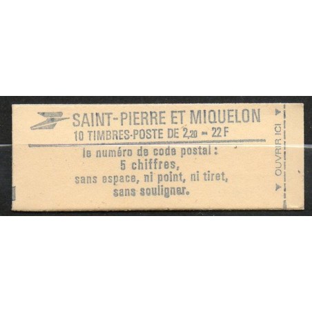ST Pierre & Miquelon Car N° 464 Neuf **