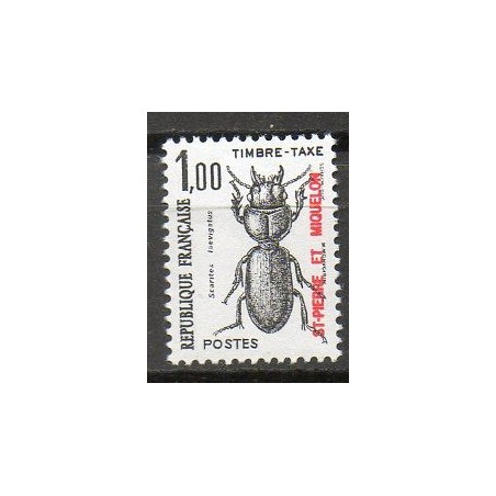 ST Pierre & Miquelon TA N° 0087 Neuf **