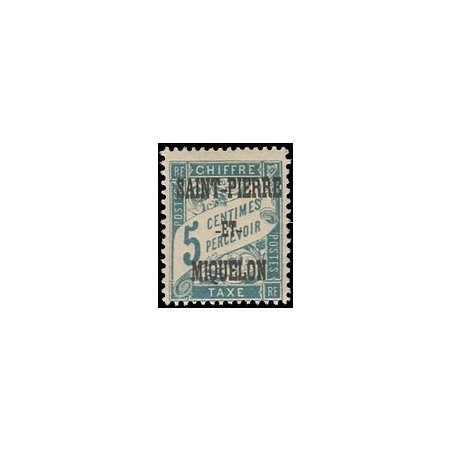ST Pierre & Miquelon TA N° 0010 Neuf *