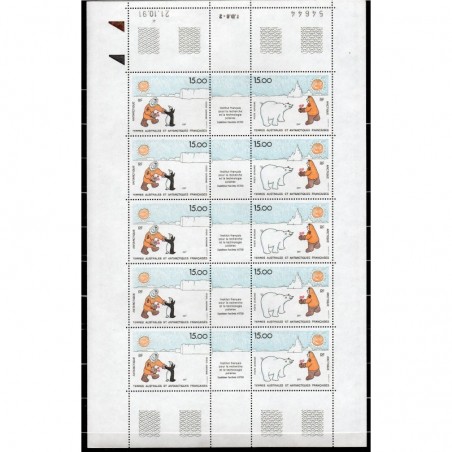 Feuille complete du N° PA120A