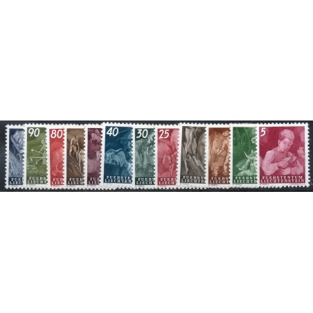 LIECHTENSTEIN  Neuf ** N° 251/262