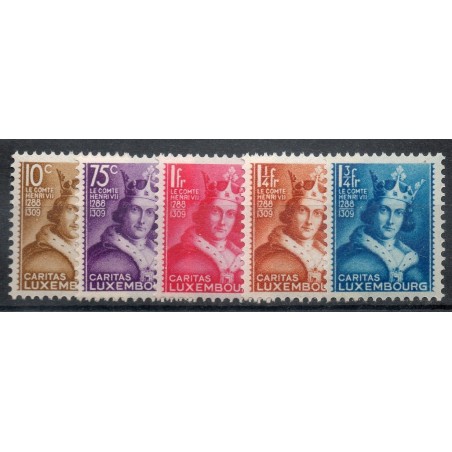 LUXEMBOURG  Neuf ** N° 244/248