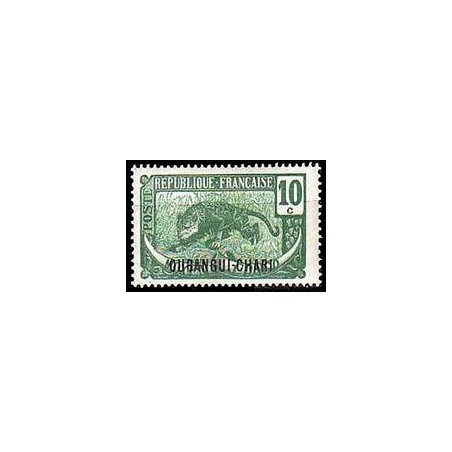 Timbre Poste Oubangui N° 029 N * philatélie foxtimbre