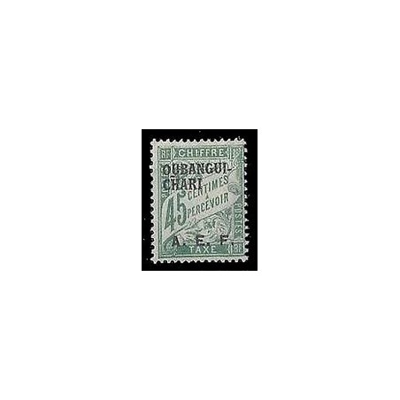 Timbre Poste Oubangui N° TA 006 N * philatélie foxtimbre