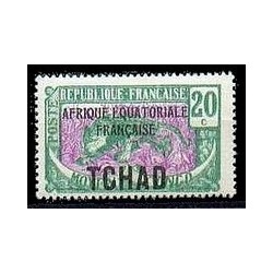 Tchad N° 025 Obli